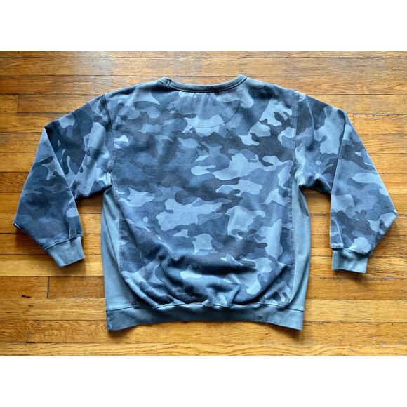 UFC Green Camo Crew Neck Sweatshirt Mens sz XL - Picture 6 of 10